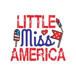 little miss america svg, 4th of july svg, happy 4th of july svg, independence day svg, digital download-1