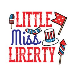 little miss lirerty svg, 4th of july svg, happy 4th of july svg, independence day svg, digital download