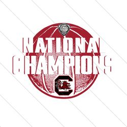 national champions south carolina gamecocks basketball svg
