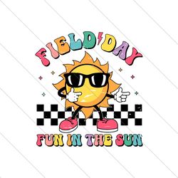 retro field day fun in the sun school game day svg