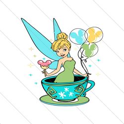 tinkerbell mickey ear balloon disney svg file digital