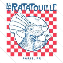 ratatouille remy paris little chef vintage svg file digital