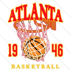 atlanta basketball 1946 nba team svg file digital