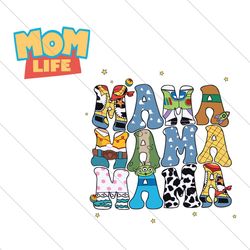 toy story mama disney mom life svg file digital