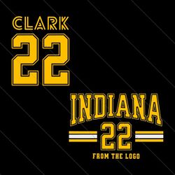 indiana 22 from the logo caitlin clark svg file digital