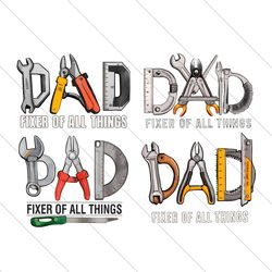 dad fixer of all things png bundle file digital