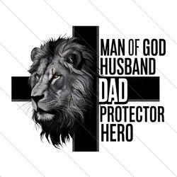 the lion cross man of god png file digital