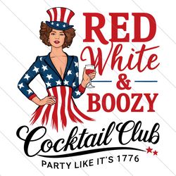 red white and boozy png file digital