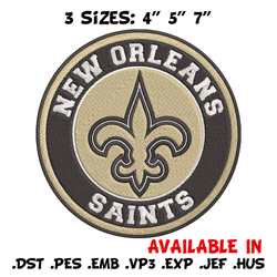 coins new orleans saints embroidery design, saints embroidery, nfl embroidery, logo sport embroidery, embroidery design.