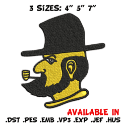 appalachian state logo embroidery design, sport embroidery, logo sport embroidery,embroidery design, ncaa embroidery.