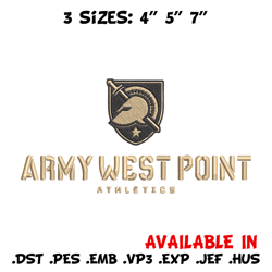 army black knights logo embroidery design, ncaa embroidery, sport embroidery,logo sport embroidery,embroidery design