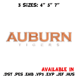 auburn tigers logo embroidery design, ncaa embroidery, embroidery design, logo sport embroidery, sport embroidery