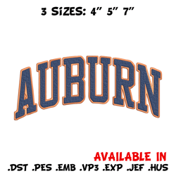 auburn tigers logo embroidery design, ncaa embroidery, sport embroidery, logo sport embroidery,embroidery design.