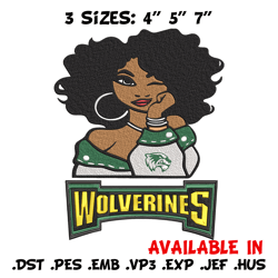 utah valley wolverines girl embroidery design, ncaa embroidery, embroidery design,logo sport embroidery,sport embroidery