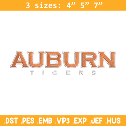 auburn tigers logo embroidery design, ncaa embroidery, embroidery design, logo sport embroidery, sport embroidery