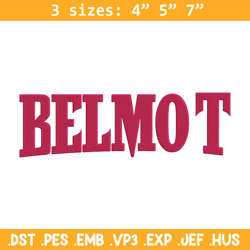 belmont bruins logo embroidery design, ncaa embroidery,sport embroidery,logo sport embroidery,embroidery design