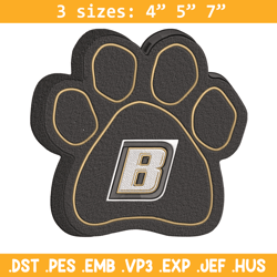 bryant bulldogs logo embroidery design, sport embroidery, logo sport embroidery, embroidery design, ncaa embroidery