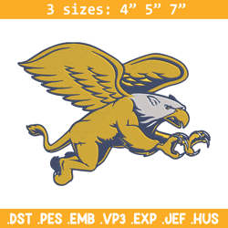 canisius college mascot embroidery design, ncaa embroidery, sport embroidery,logo sport embroidery, embroidery design