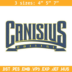 canisius golden griffins embroidery design, ncaa embroidery, sport embroidery, logo sport embroidery, embroidery design