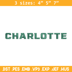 charlotte 49ers logo embroidery design, ncaa embroidery, sport embroidery, embroidery design ,logo sport embroidery.