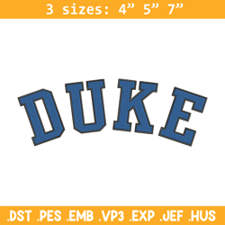 duke university logo embroidery design, sport embroidery, logo sport embroidery, embroidery design, ncaa embroidery