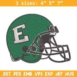 eastern michigan helmet embroidery design, ncaa embroidery, embroidery design, logo sport embroidery, sport embroidery