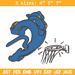 georgia state panthers logo embroidery design, ncaa embroidery,sport embroidery,logo sport embroidery,embroidery design.