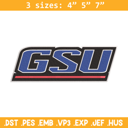 georgia state panthers logo embroidery design,ncaa embroidery,embroidery design, logo sport embroidery, sport embroidery