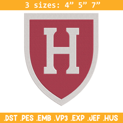 harvard crimson logo embroidery design, ncaa embroidery, sport embroidery,logo sport embroidery, embroidery design