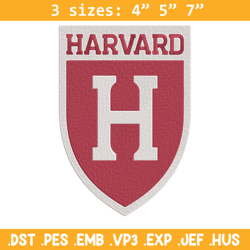 harvard university logo embroidery design, ncaa embroidery, embroidery design, logo sport embroiderysport embroidery