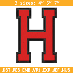 harvard university logo embroidery design, sport embroidery, logo sport embroidery, embroidery design, ncaa embroidery