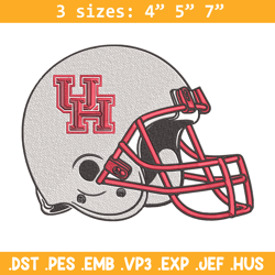 houston cougars helmet embroidery design, sport embroidery, logo sport embroidery, embroidery design, ncaa embroidery