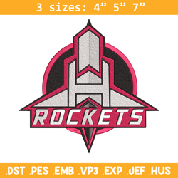 houston rockets logo embroidery design, nba embroidery, sport embroidery, embroidery design, logo sport embroidery.