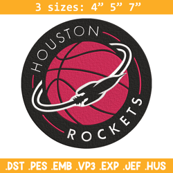 houston rockets logo embroidery design, nba embroidery,sport embroidery,embroidery design, logo sport embroidery.