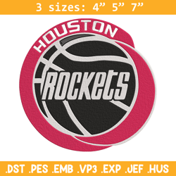 houston rockets logo embroidery design, nba embroidery,sport embroidery,embroidery design, logo sport embroidery