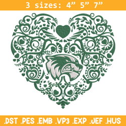 utah valley heart embroidery design, sport embroidery, logo sport embroidery, embroidery design, ncaa embroidery
