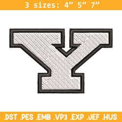 youngstown state logo embroidery design, ncaa embroidery,sport embroidery, embroidery design, logo sport embroidery