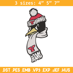 youngstown state mascot embroidery design, ncaa embroidery,sport embroidery,logo sport embroidery,embroidery design