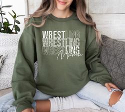 wrestling mama shirt, wrestling mom tee, wrestling sweatshirt, wrestler mom, gift for mom, mama t-shirt, mom gift