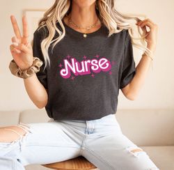 pink nurse shirt, nurse shirt gift, nursing school tee, nurse tee, gift for nurse, super hero, nurse life shirt