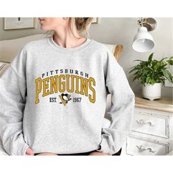 pittsburgh penguins shirt, penguins hoodie, hockey sweatshirt, hockey fan tshirt, pittsburgh hockey tee, vintage sweater