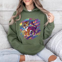 90s inspired tiger sweat, vintage style tiger tshirt, adult youth toddler hoodie