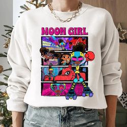 girl dinosaur shirt, moon girl and devil dinosaur shirt, moon girl shirt, girl dinosaur gift, movie 2023 shirt, mcu fan