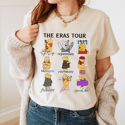 winnie the pooh eras tour sweatshirt | pooh bear birthday shirt | disneyland winnie the pooh shirt | family vacation shi