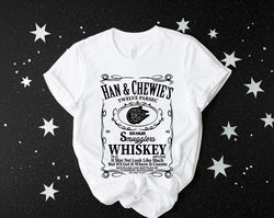 han and chewies whiskey shirt, star wars shirt, straight smugglers, walt disney world tee, disneyland vacation trip, gal