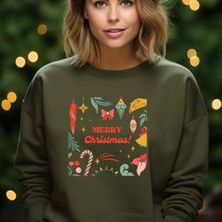 gifts for mom,gifts for her, christmas sweatshirt,rrg0014