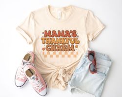 blessed shirt, gift for her, thanksgiving party positive vibe