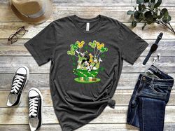 mickey and friends t-shirt, st patrick's day shirt, irish day shirt, feeling lucky shirt, shamrock shirt, disneyworld sh