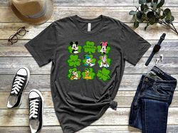 happy st patrick's day t-shirt, lucky vibes shirt, mickey mouse shirt, donald duck shirt, feeling lucky, disney irish sh