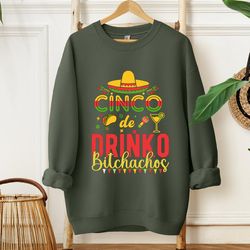 cinco de mayo sweatshirt, mexican fiesta hoodie, mexican festival gift, happy cinco de mayo crewneck, mexican sweater -